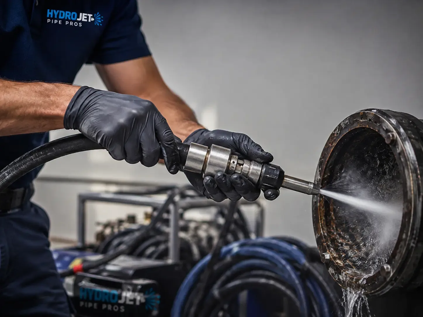 Hydro Jet Pipe Descaling in Webster, TX